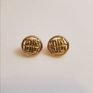 Vintage Givenchy GG Logo Earrings